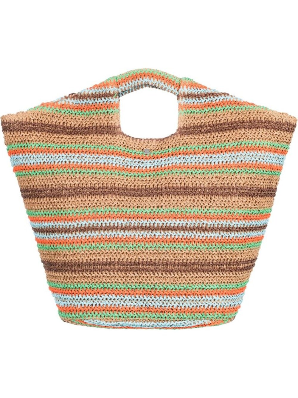 Stylish Lightweight Straw Beach Tote Bag for Travel & Vacation - Breathable